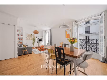 vente / 75011 / rue sedaine - voltaire / 2/3 pièces / balcon filant / sud-ouest