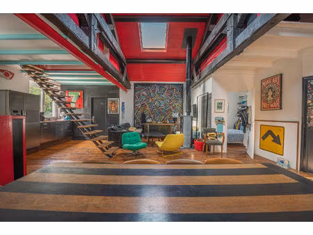 réhabilitation d'une ancienne grange en loft singulier