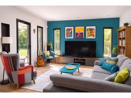 maison atypique en ossature bois – 123 m² – à 300m du littoral – presqu’île de rhuys