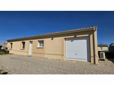 vente maison saint ciers d'abzac  92m² 4 pièces 257 250€ avec garage