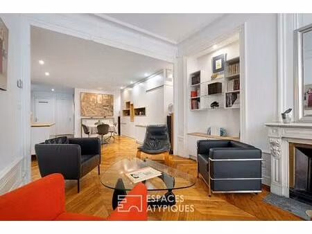 appartement ancien rénové en plein coeur du quartier ainay
