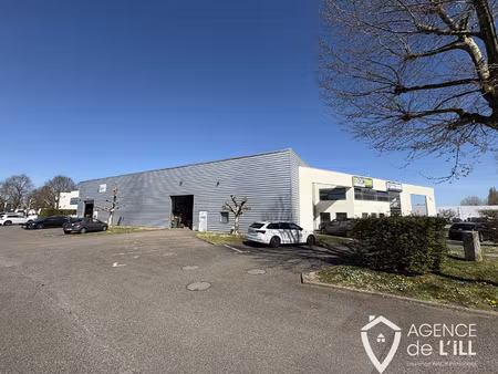 entrepôt avec bureau - zone d'activités du rosenmeer à roshe