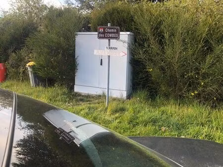 terrain avec belle vue de 853 m2