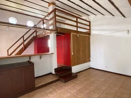 maison 1 pièce 80m2 avec terrasse/jardin 55m2