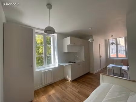 studio meublé rénové - hyper centre mâcon