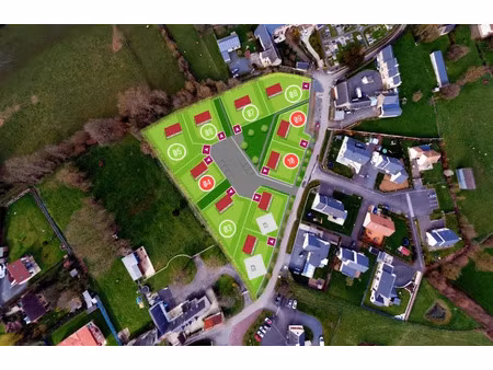 vente terrain 463 m² à agy (14400)  57 200 €