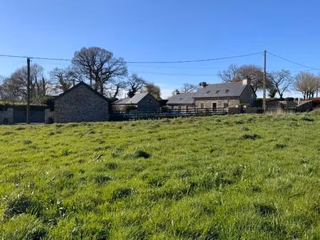 vente longère en pierre rénovée – 116 m² – 3 chambres – terrain 1 55 hectare – 1850 – terr