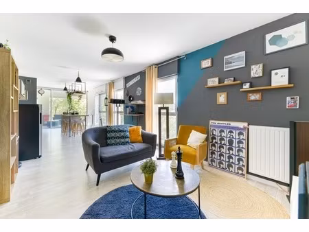 nantes 44300 - t3 70m² - 2017 - loggia plein sud - vue degagee - parking securisee