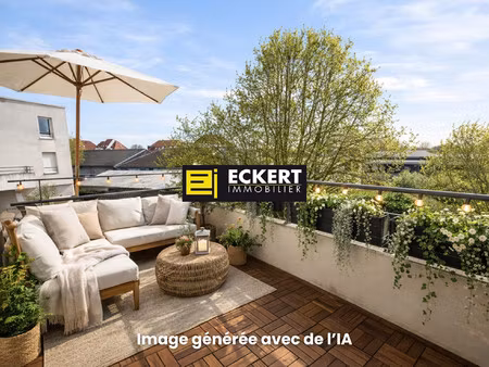 appartement - 65 m² - 3 pièces