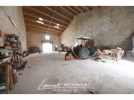 portiragnes – cave / local à fort potentiel – 190 m² + cours 35m²