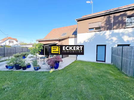 a gertwiller  charmante maison récente 5 pièces   4.50 ares 