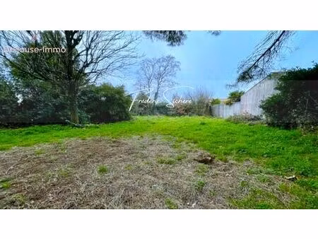 terrain à bâtir 481 m² la rochelle libre de constructeur
