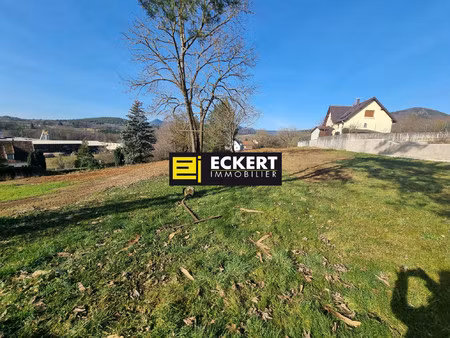 terrain constructible à oberhaslach de 27.68 ares  avec vue .