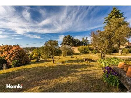 terrain de 497 m2 sur les hauteurs de poulx