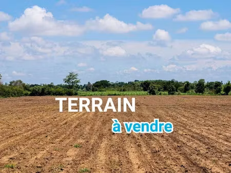 vente terrain 6870 m² à fos-sur-mer (13270)  609 000 €