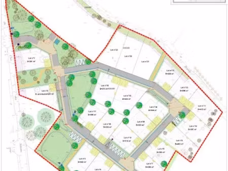 vente terrain 298 m² à la turballe (44420)  175 000 €