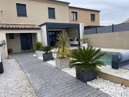 maison 3 chambres avec piscine