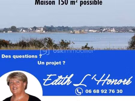 vente maison bord de mer à plouhinec (56680) : à vendre bord de mer / 80m² plouhinec
