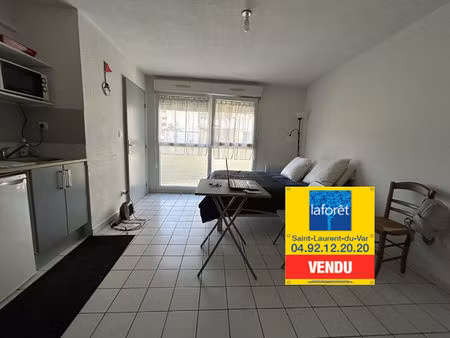 appartement saint laurent du var 1 pièce(s) 21 m2