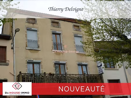 vente immeuble 6 pièces 138 m² à le breuil-sur-couze (63340)  156 500 €
