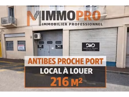 location local d'activités 216 m²