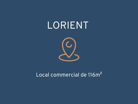 vente bureaux et commerces à lorient (56100) : à vendre / 119m² lorient