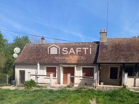 maison de 60m² avec de nombreuses dépendances.