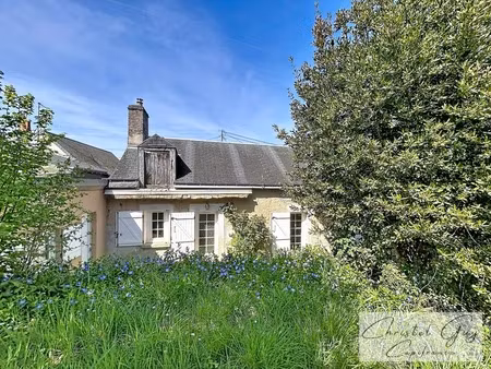 maison à vendre 3 pièces avec jardin  proche centre ville  montval-sur-loir (72)