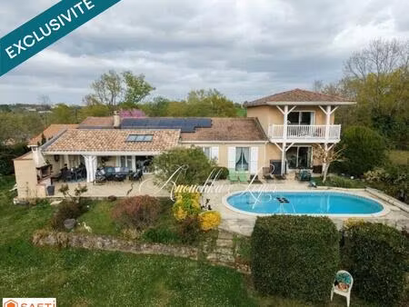 maison sur les hauteurs du pian au calme