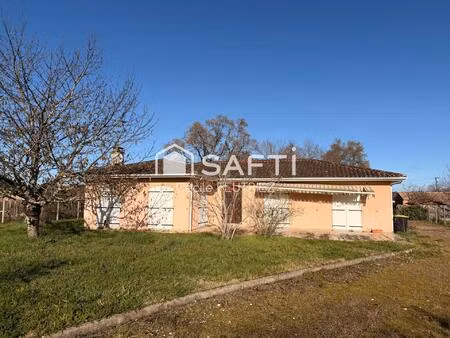 maison de plain pied avec 3 chambres