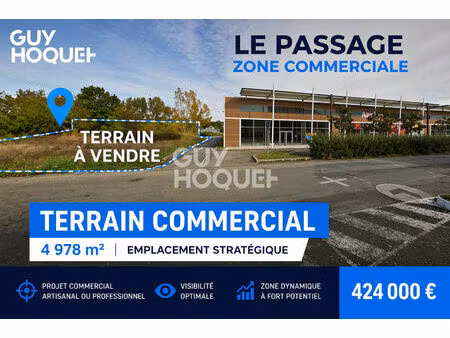 terrain professionnel 5 000 m² ? emplacement stratégique