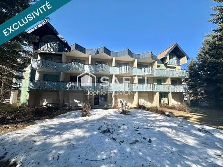 t1 plus coin montagne avec terrasse et jardin privatifs