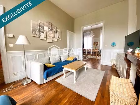 cachet haussmannien avec jardin