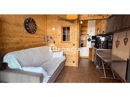 la foux d'allos  en front du neige superbe studio cabine 4 couchages  terrasse ouest vue s