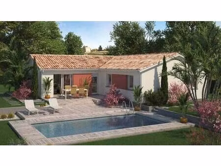 terrain avec maison neuve à vendre