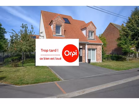location maison 5 pièces 115 m² à hazebrouck (59190)  980 €