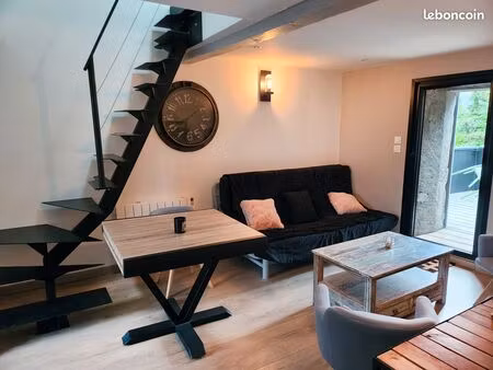 appartement t2 meublé à louer - savenay centre