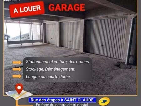 location garage saint-claude