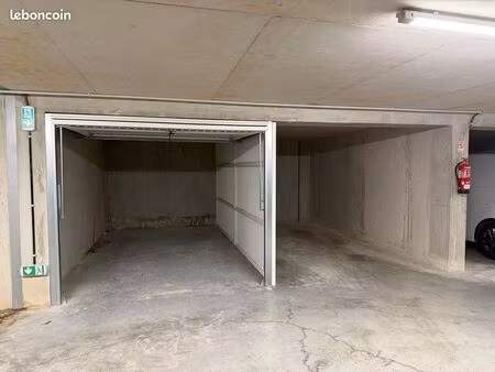 box en sous-sol résidence neuve