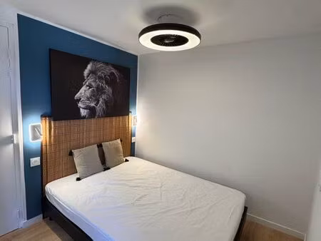 magnifique t2 meublé avec mezzanine - centre de trets