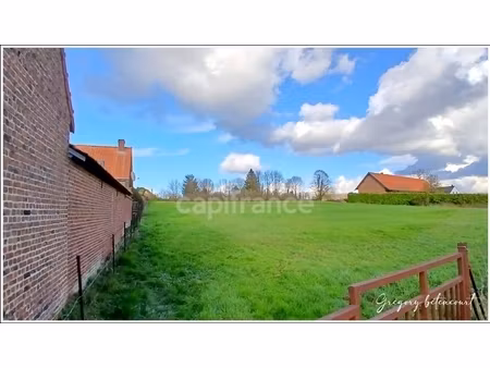 en vente terrain constructible 9 5 ares – 39 900 € |bienvillers-au-bois