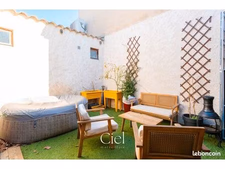 maison de ville à la blancarde avec terrasse