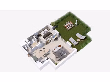 vente appartement 2 pièces à rezé (44400) : à vendre 2 pièces / 37m² rezé