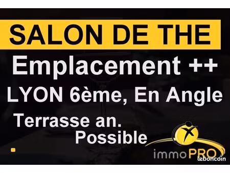 salon de thé 60 m²