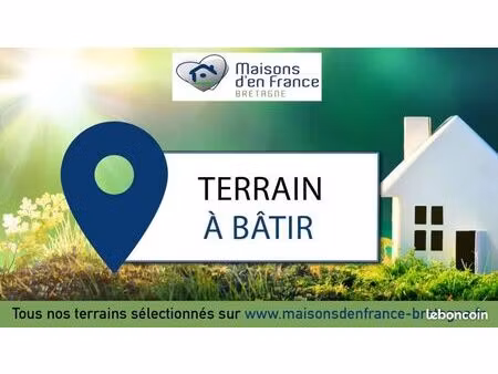 terrain 215 m² plelan le grand