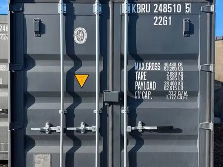 conteneur 20 pieds idéal pour stockage (type garde-meuble / box de stockage)