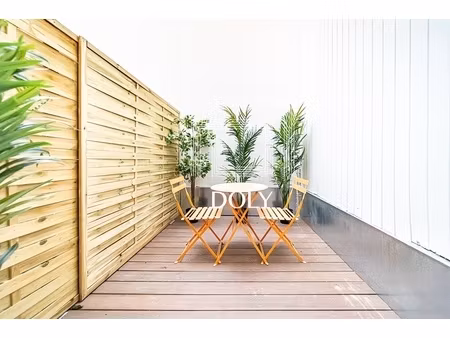 studio avec terrasse - 75019 paris