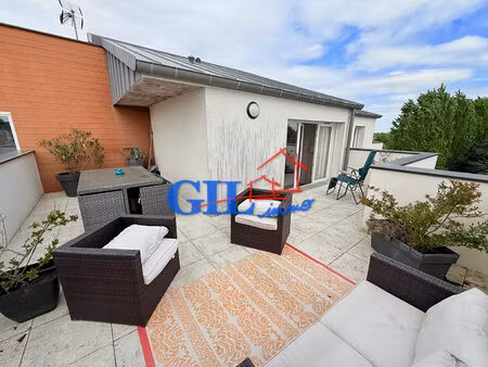 vert saint denis - le balory - appartement t3 de 68m² avec 2 grandes terrasses sans via vi