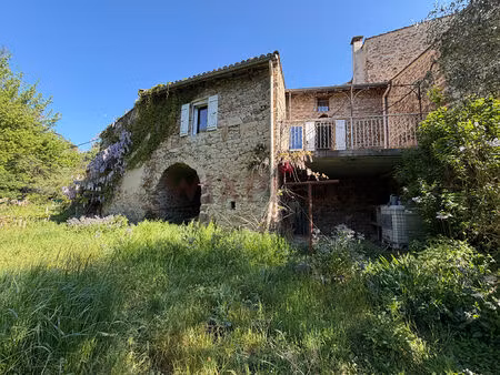 a vendre maison + terrain (charmes-sur-rhône - 07800)