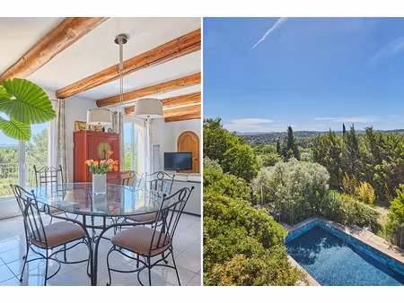 fuveau - belle propriété avec piscine sur terrain de plus de